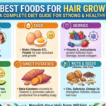 Best Foods for Hair Growth A Complete Diet Guide for Strong and Healthy Hair